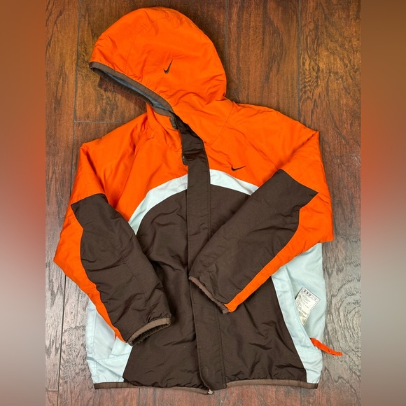 Y2K Nike Big Swoosh reversible windbreaker zip up sweater - Picture 7 of 7